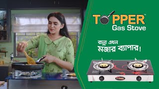 Topper Gas Stove  TVC  Glass Panel [upl. by Aloibaf]