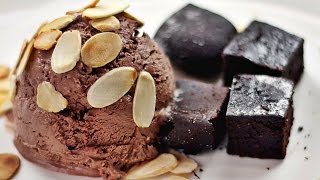 4 Ingredients Chocolate Ice Cream  OneStep  Recipe By ZaTaYaYummy [upl. by Atteloiv]