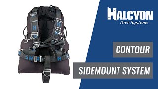 Contour Sidemount System  Halcyon Dive Systems [upl. by Murrah]