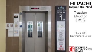 BRAND NEW Hitachi Batch 2 Traction Elevator at Block 435 Northshore Drive Lift B [upl. by Ayahs]