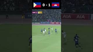 Philippines vs Cambodia group A Sea games 32 Mens football Highlight [upl. by Bertero]