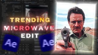 Microwave Edit Tutorial 🥵 Microwave Trend  After Effects Tutorial  Viral Microwave Edit  Tutorial [upl. by Shenan591]