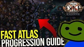 PoE 325  How To Progress Your Atlas Fast Guide [upl. by Catriona]