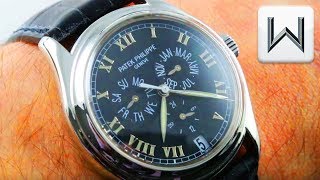 Patek Philippe 5035 Annual Calendar 5035G001 Luxury Watch Review [upl. by Elconin546]