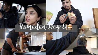 RAMADAN DAY 8  COOKING WITH DAD  DAILY VLOGS  FAIZAAN AND AMNA [upl. by Yuk674]