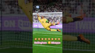 Bellingham vs Mbappe bellingham mbappe sports football england france short [upl. by Phelia]