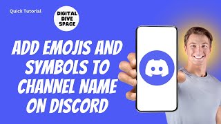 How To Add Emojis And Symbols To Channel Name On Discord [upl. by Cutlerr]