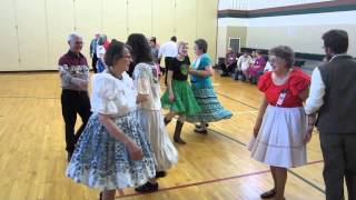 SQUARE DANCERS AT DUBLIN DANCERS HEART FUND BENEFIT SQUARE DANCE [upl. by Amrak]