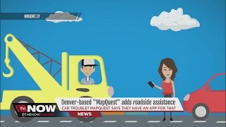 MapQuest offers ondemand roadside assistance through their app [upl. by Nessy608]