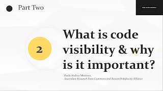 Coordinating mechanisms for making code visible [upl. by Sanferd196]