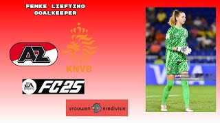 Femke Liefting AZ Alkmaar Vrouwen And Netherlands [upl. by Llenet]