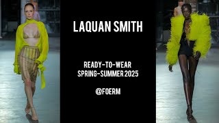 LaQuan Smith RTW SpringSummer 2025 BEST LOOKS [upl. by Reinold]