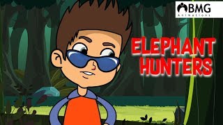 Happy Kid  Elephant Hunters  Episode 98  Kochu TV  Malayalam [upl. by Nysa270]