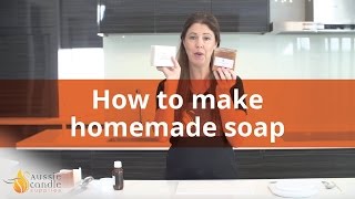 How to make Melt and Pour Soap Step by Step Instructions [upl. by Noraf69]