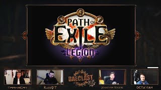 Baeclast 40 Melee in Path of Exile Legion  An Inside Look with Jonathan Rogers [upl. by Alpheus843]