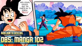 ¡SE CUMPLIÓ ¡Goku ENFRENTA Gohan  Dragon Ball Super Manga 102 [upl. by Mcquillin458]