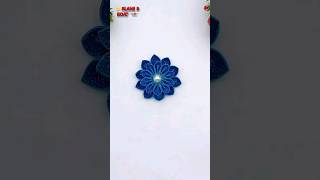 Diy Easy To Make Foam Paper Flower  Beautiful Glitter Paper Flower Craft Shorts [upl. by Chiaki]