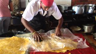 The Worlds Largest Tostones Fried Green Plantains [upl. by Landry]