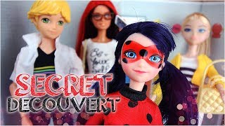 Histoire de poupées l Miraculous ladybug l Alia amp Chloé découvre lidentité de Marinette [upl. by Onoitna]