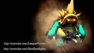 Rammus Voice  Português Brasileiro Brazilian Portuguese  League of Legends [upl. by Adiela]