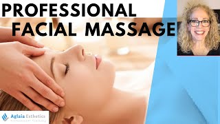 PROFESSIONAL FACE amp DECOLLETE MASSAGE TECHNIQUES [upl. by Cristen]