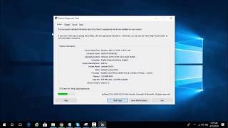 How To Check Computer Properties Using Directx Diagnostic Tool  Dxdiag  Windows 10 [upl. by Balkin]