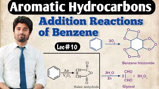 Addition Reactions of Benzene  Oxidation of Benzene  Ozonolysis of Benzene  Side Chain Reactions [upl. by Kahlil]