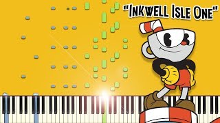 Inkwell Isle One from Cuphead  Piano Tutorial [upl. by Adnaram]