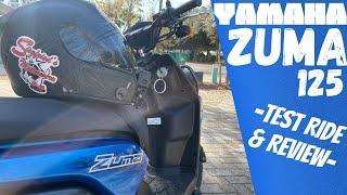 The most quotOKAYquot 125cc Scooter ever made Yamaha Zuma 125 review [upl. by Ronaele]