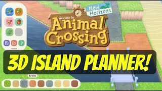 Animal Crossing New Horizons 3D Island Planner For Designing Your Dream Town [upl. by Miyasawa664]