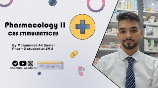 Pharmacology II  CNS Stimulant  Methylxanthines caffeine  Nicotine  Cocaine  Amphetamine [upl. by Telfore438]