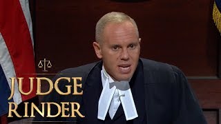 Judge Rinder Gets Angry at a Mans Malicious Behaviour  Judge Rinder [upl. by Iramat]