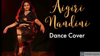 AIGIRI NANDINI  Dance Cover ✨  Navaratri Special [upl. by Ileane964]