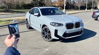 2024 BMW X4M Start Up Exhaust Test Drive Walkaround POV and Review [upl. by Madra257]