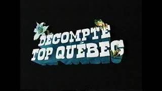 Décompte Top Quebec  MusiquePlus  2004  Publicité [upl. by Htide110]