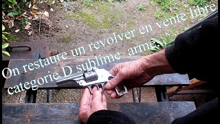 Restauration et réparation dun revolver 38 Smith amp Wesson [upl. by Yliram611]