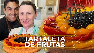 TARTALETA DE FRUTAS EL PASO A PASO PARA HACER UNA TARTALETA PERFECTA HERMOSA Y DELICIOSA [upl. by Roana]