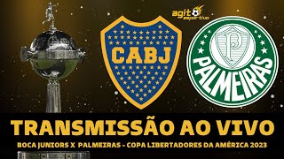 BOCA JUNIORS X PALMEIRAS TRANSMISSÃO AO VIVO DIRETO DE LA BOMBONERA  SEMIFINAL DA LIBERTADORES [upl. by Ib]