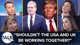 “Keir Starmer Showing Backbone By Attacking Trump” [upl. by Bergin628]