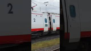 Frecciabianca per Genova in transito a Montepescali GR [upl. by Ahsekel]