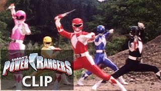 Power Rangers  First Ever Ranger Morph [upl. by Ianteen]