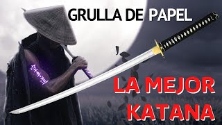 Espadas Japonesas  Katana Grulla de Papel  ¿La mejor espada del mundo [upl. by Colas384]