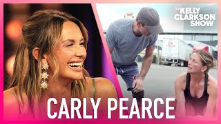 See Carly Pearce amp Tim McGraw’s Hilarious Workout [upl. by Senhauser218]