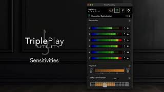 TriplePlay Utility Getting Started  03  Pickup Sensitivities Setup [upl. by Irami]