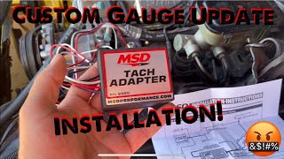 MSD Tach Adapter install [upl. by Rebekkah]