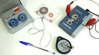 Compact Cassette Tape Winders  From Bic to Sony [upl. by Pinckney]