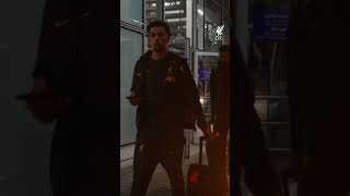 Liverpool FC arrive in Leipzig ✅ [upl. by Byler]