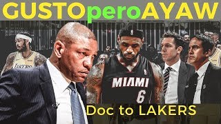 DOC RIVERS GUSTONG Maging Coach ng LAKERS PERO PINIGILAN BAKIT [upl. by Elyrpa78]