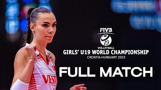 TUR🇹🇷 vs GER🇩🇪  Full Match  Girls U19 World Championship  Pool B [upl. by Fayette]