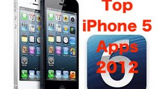 Top iPhone 5 Apps December 2012 Part 1 [upl. by Aihcrop]